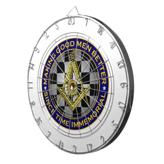 Gute Männer besser machen Dartscheibe (Vorderseite rechts)