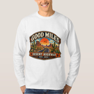 Gute Meilen Wüstenstraße Vintage Südweststraße T-Shirt