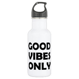 Gute Menschen für immer | Positiv bleibe Edelstahlflasche