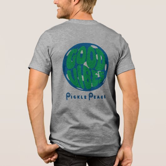 Gute Menschen Tri-Blend Shirt (Rückseite)