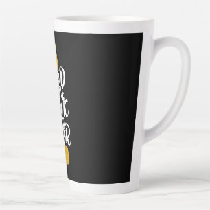 Gute Menschen trinken gutes Bier Milchtasse