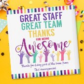 Gute Mitarbeiter Weihnachten Dankeschön Magnet