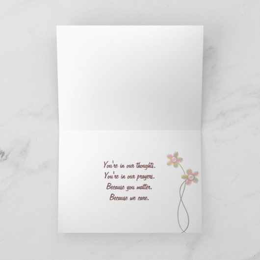 Gute Monarchschmetterlinge Karte (Innenseite)