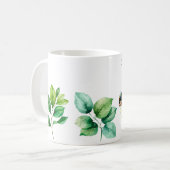 Gute Morgen europäische Ästhetik-Frösche Kaffeetasse (Vorderseite Links)