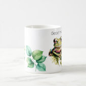 Gute Morgen europäische Ästhetik-Frösche Kaffeetasse (Mittel)