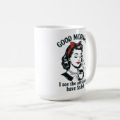 Gute MorgenAssassins Versagt Kaffeetasse (VorderseiteRechts)