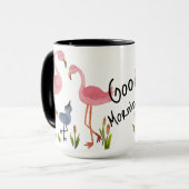 Gute Morgenaufnahmen Tasse (Vorderseite Links)