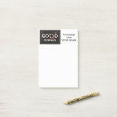 Gute Morgencoffee-Brand Post-It-Notizen Post-it Klebezettel (Auf Schreibtisch)
