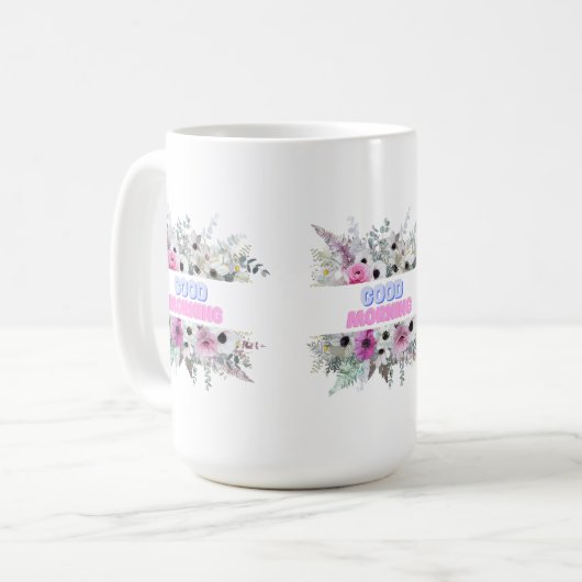 Gute morgendliche Tasse (Vorderseite Links)