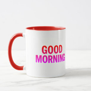 Gute morgendliche Tasse - positives Zitat Kaffee C