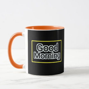 Gute morgendliche Tasse - positives Zitat Kaffee C