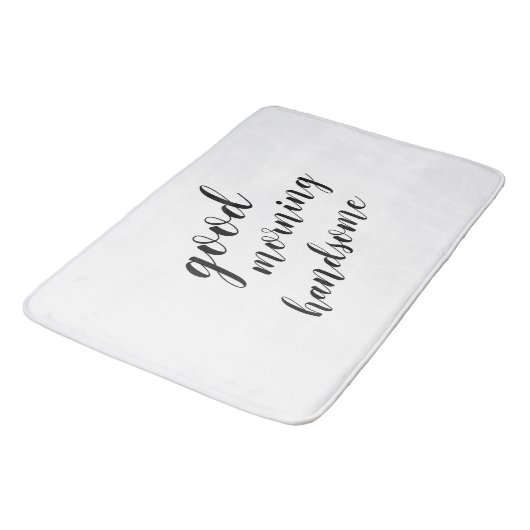 Gute Morgengraue Bath Mat Badematte (Schrägansicht)