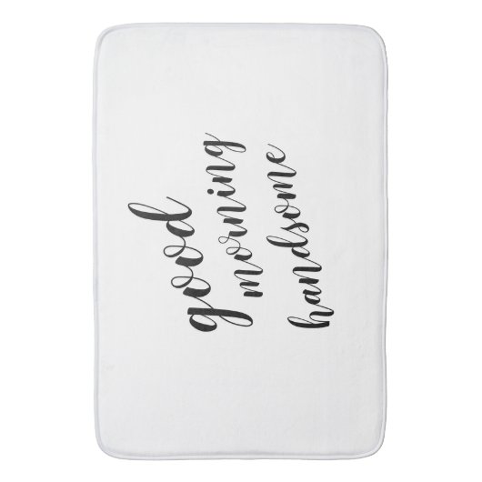 Gute Morgengraue Bath Mat Badematte (Vorderseite Vertikal)