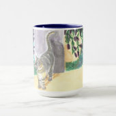 Gute Morgenkatze Tasse (Zentrum)