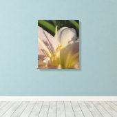 Gute Morgenlilie! Leinwanddruck (Insitu (Holzboden))