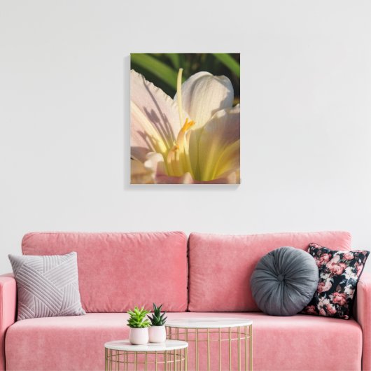 Gute Morgenlilie! Leinwanddruck (Insitu (Wohnzimmer))