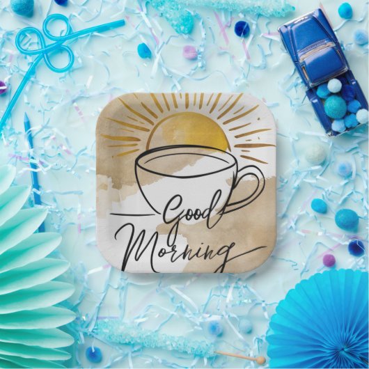 Gute Morgenpost Pappteller (Party)