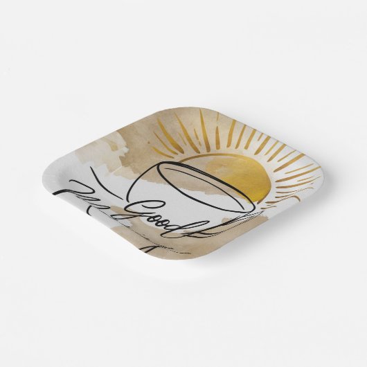 Gute Morgenpost Pappteller (Gewinkelt)