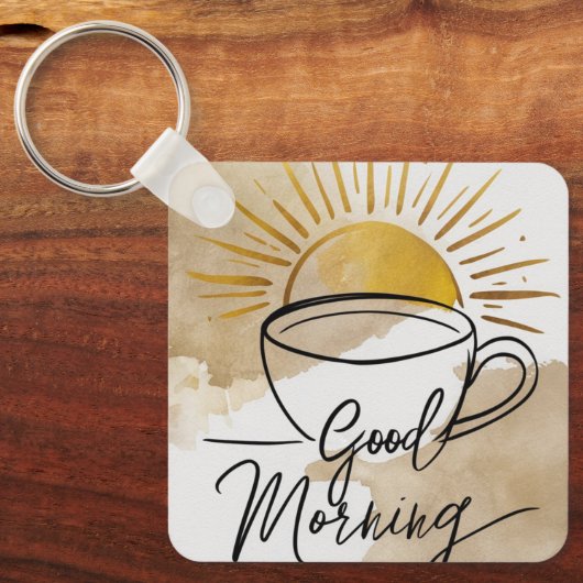 Gute Morgenpost Schlüsselanhänger (Vorderseite)