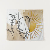 Gute Morgenpost Wandteppich (Vorderseite (Horizontal))