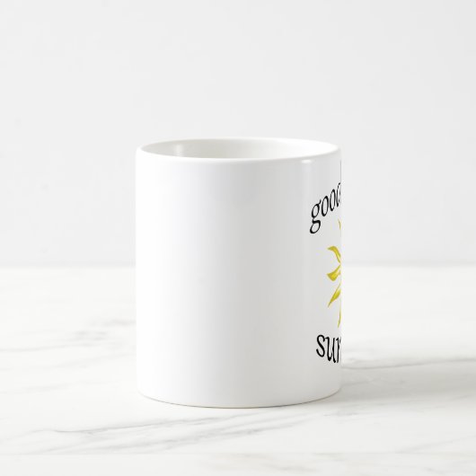Gute Morgensonne Affirmative Tasse (Mittel)
