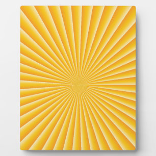 Gute Morgensonne Fotoplatte