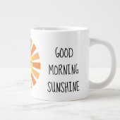 Gute Morgensonne Jumbo-Tasse (Rechts)