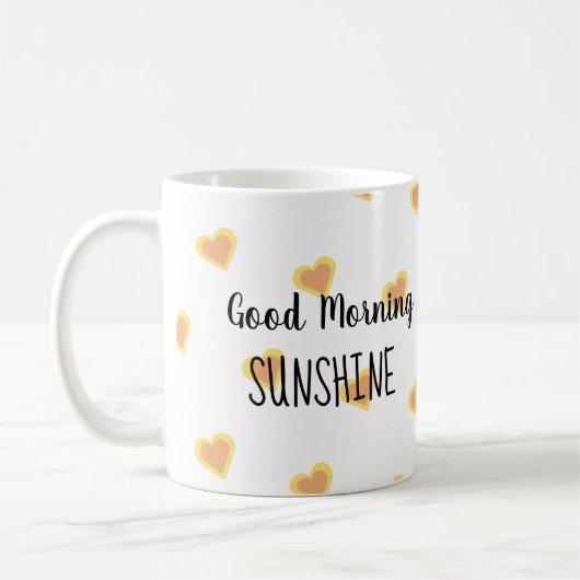 Gute Morgensonne Kaffeetasse (Links)