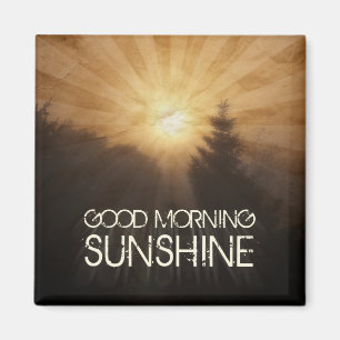 Gute Morgensonne Magnet