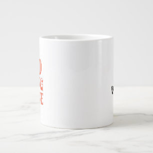 Gute Morgensonne Retrodekor drucken Jumbo-Tasse