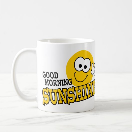 Gute Morgensonne Tasse (Links)