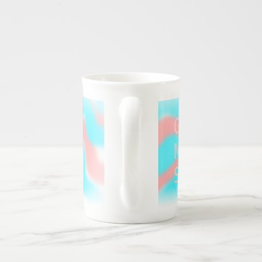 Gute Morgensonne Tasse (Rückseite)