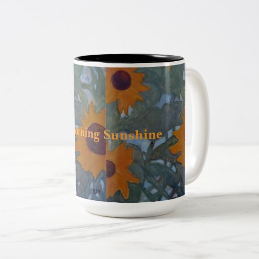 Gute Morgensonne Tasse (VorderseiteRechts)