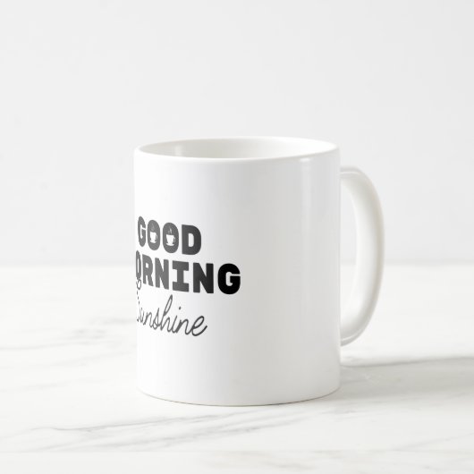 Gute Morgensonne Tasse (VorderseiteRechts)