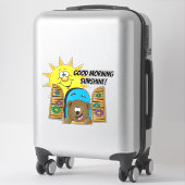 Gute Morgensonnenaufkleber Aufkleber (Koffer)