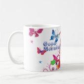 Gute Morgenstunde Hoharo! Schöne frohe Weihnachten Kaffeetasse (Links)