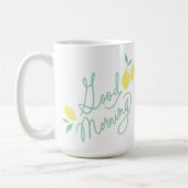 Gute Morgenstunden Lemons Tasse (Links)