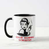Gute Morgenvormitte herrliche Tasse (Links)