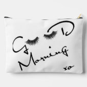 Gute Morgenwimpern Zubehörtasche (Rückseite)