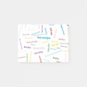 Gute Morgenwolke Post-it Klebezettel