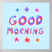 GUTE MORNING Cool- & Fun-Stars Poster (Vorne)