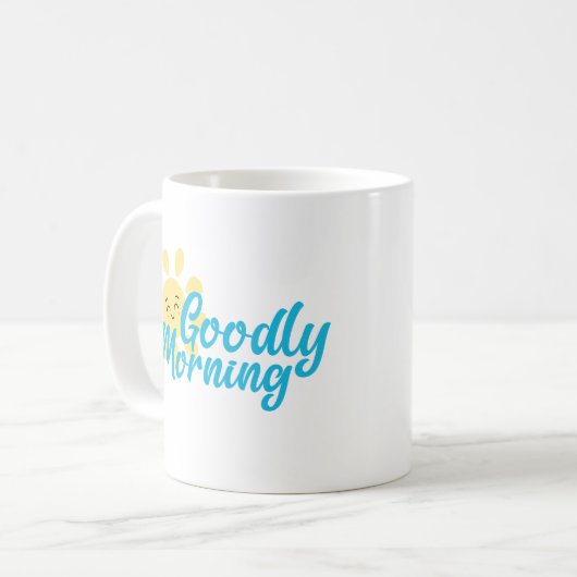Gute Morning Kaffeetasse (Vorderseite Links)