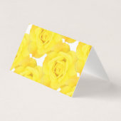 Gute Muttertagsbotschaft Gelbe Blüte (Rückseite)