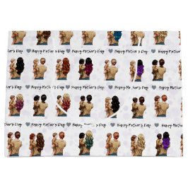 Gute Muttertagsfarbe Drucke große Geschenktasche Geschenktüte