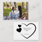 Gute Muttertagskarte für Mama Mitteilungskarte (Vorne/Hinten)