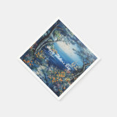 Gute Muttertagsszene Serviette (Ecke)