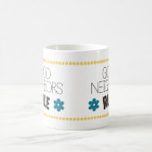 Gute Nachbar-Regel Kaffeetasse (Mittel)