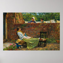 Gute Nachbarn von John William Waterhouse Poster