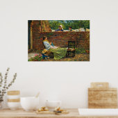 Gute Nachbarn von John William Waterhouse Poster (Küche)