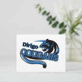 Gute Nachrichten aus der Schulkarte Postkarte (Stehend Vorderseite)